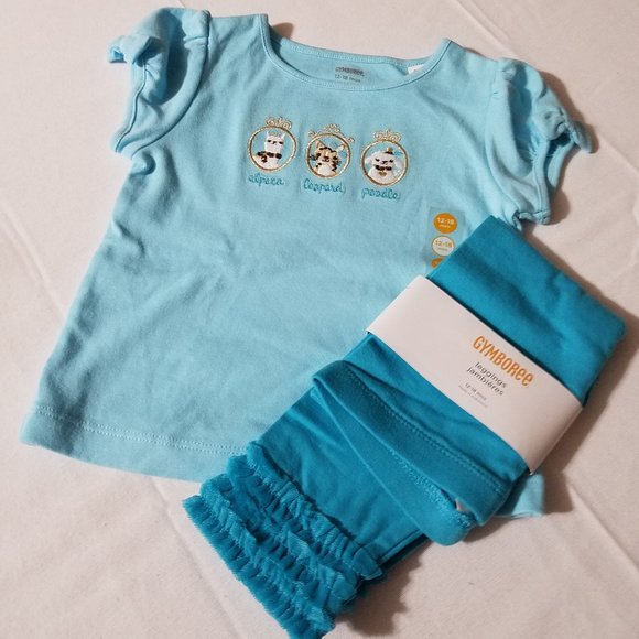 Gymboree Glamorous Friends 12-18 Month NWT Pants, Leggings & shirt. - Picture 4 of 4